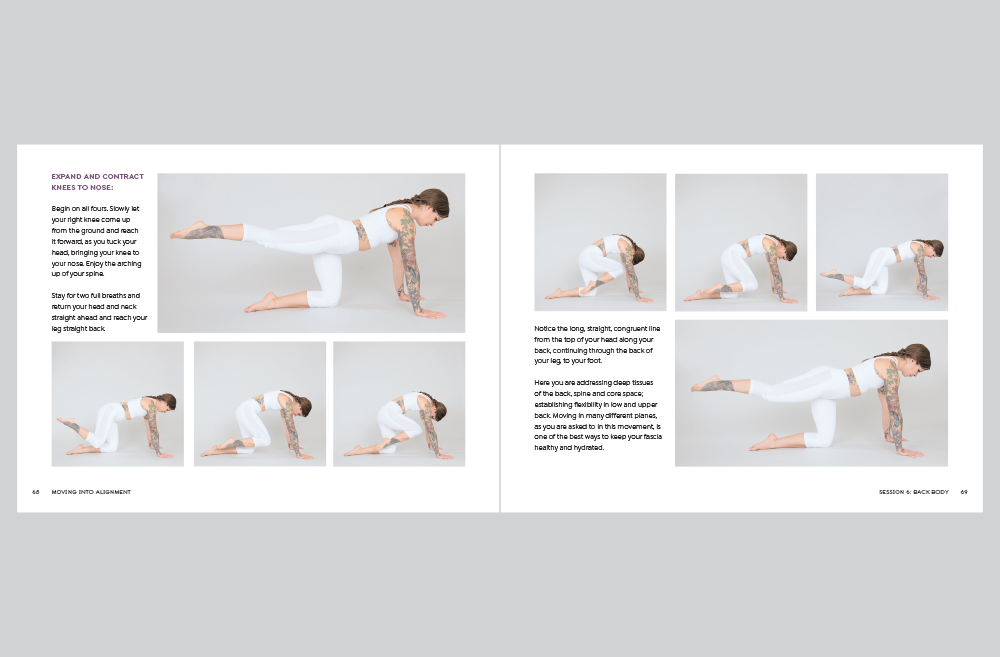 Alignment book interior